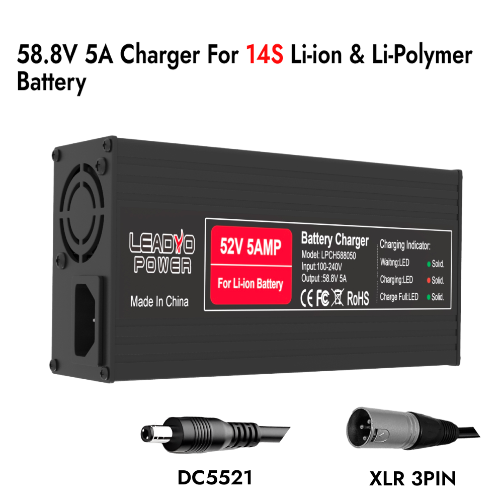 Зарядное устройство 54.6В 58.8 – обзор и цена 84V 20A Smart Charger