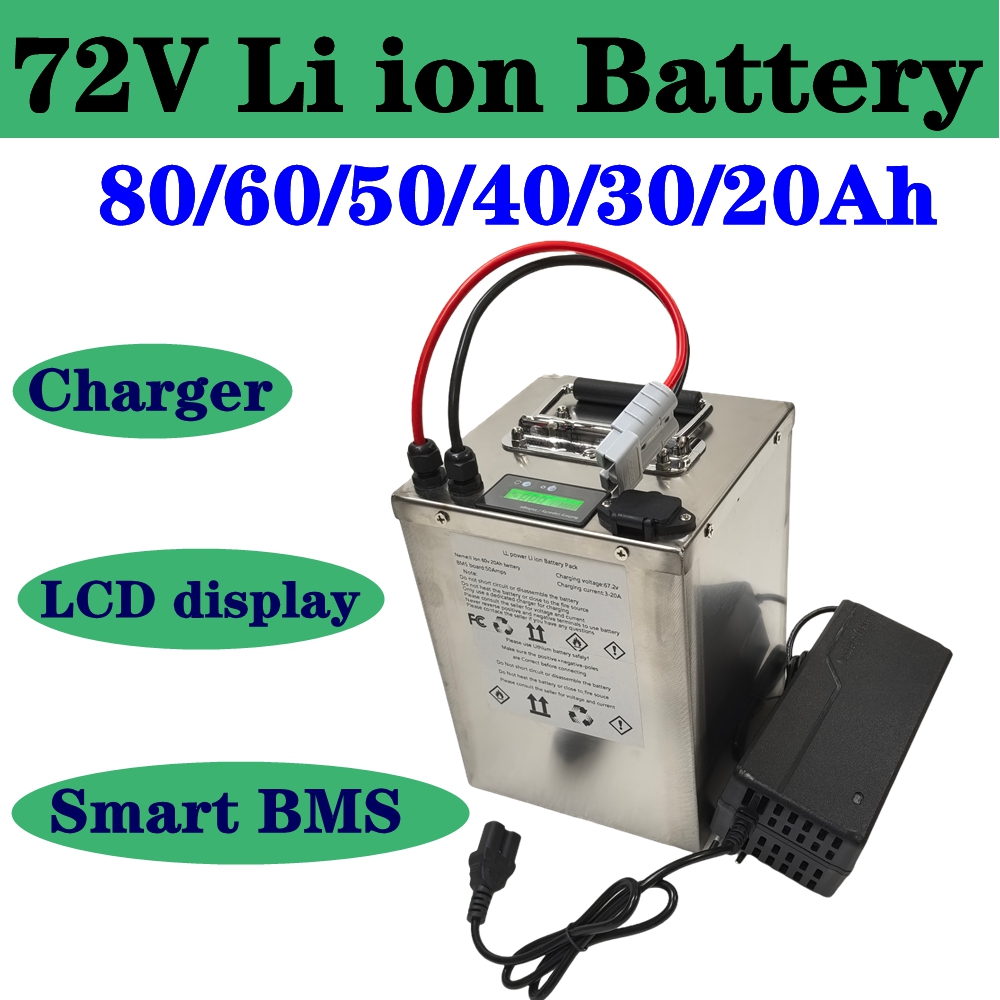 20S 72V 20Ah 30Ah 40Ah 50Ah 60 – обзор и цена 72V 40Ah Lifepo4 Battery Pack